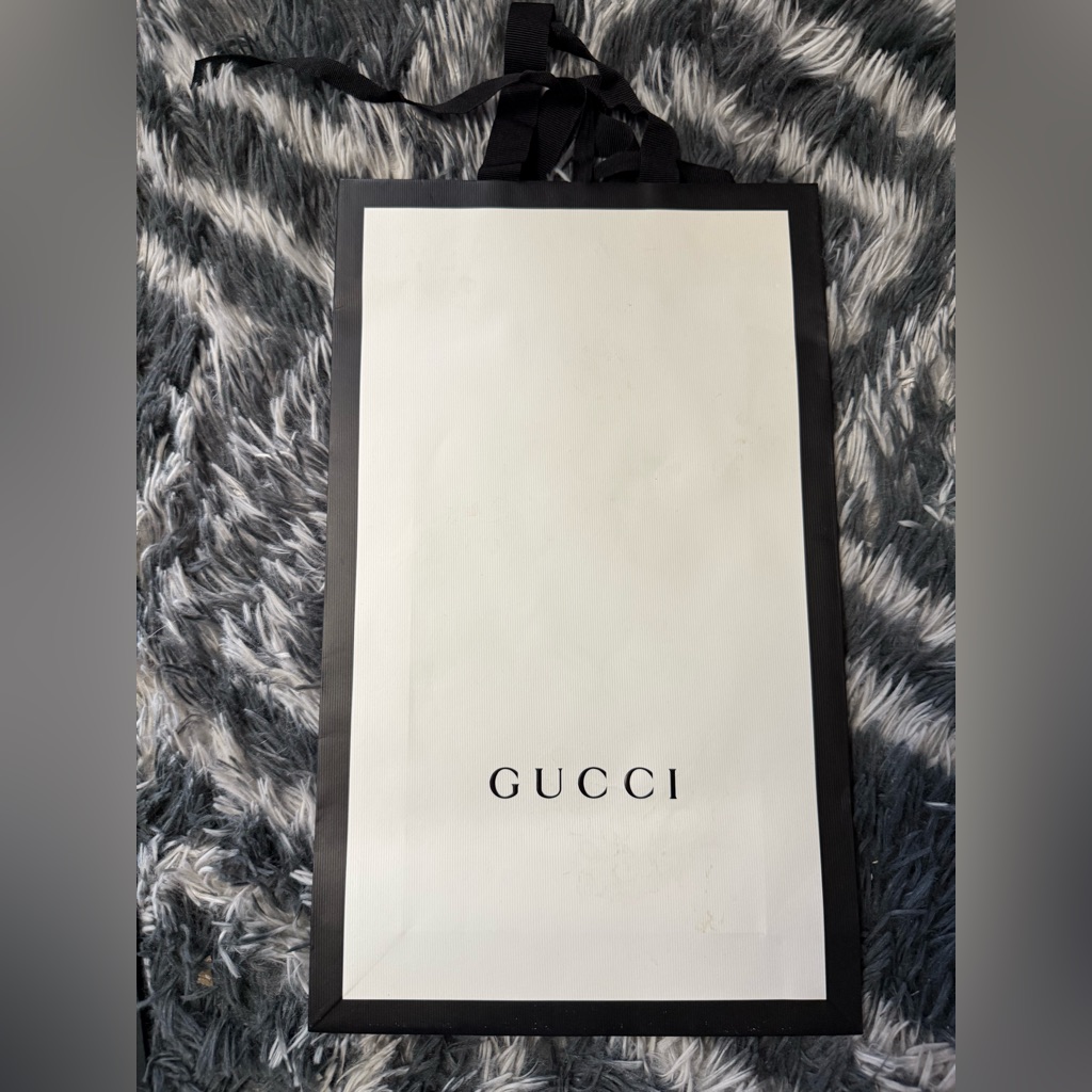 Authentic Gucci Shopping Bag Gift Bag Luxury Packaging